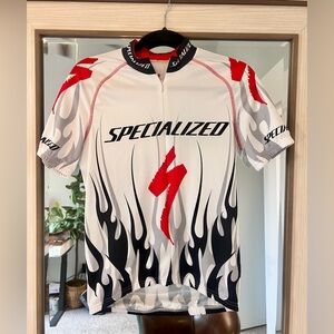 Specialized Innovate or die cycling jersey size Small full zip three back pocket